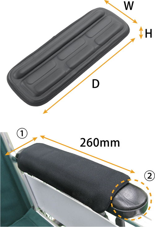 Center Console Armrest Gel Pad - UltraGel®