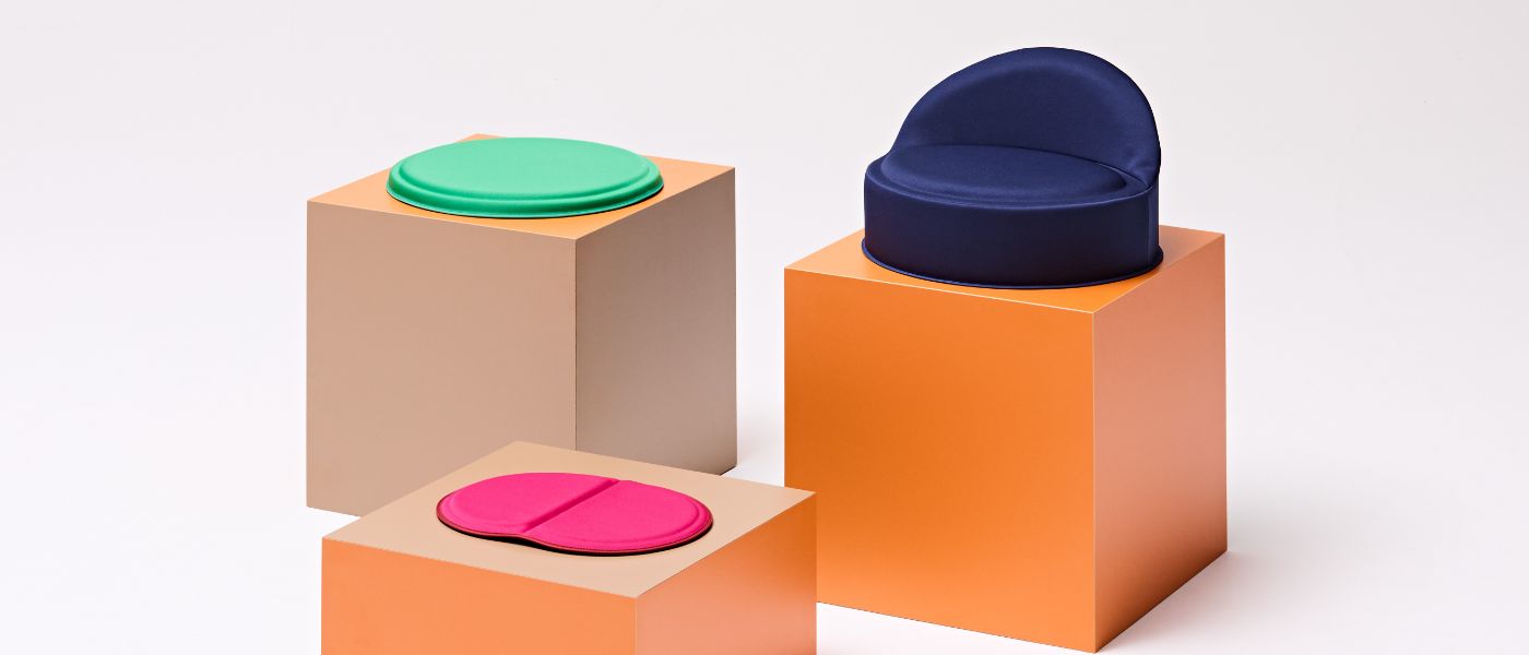 【2個セット】EXGEL（エクスジェル）まるプニ クッション（ローズ） PUNI - EXGEL SEATING LAB エクスジェル シーティングラボ | 株式会社 加地
