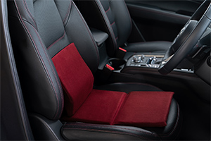 安定した姿勢をサポート。